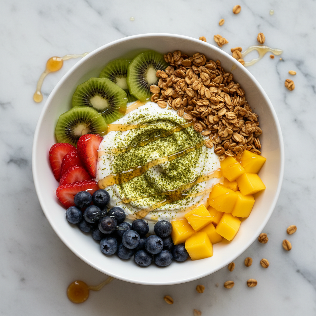 Matcha smoothie bowl